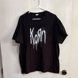 Black Korn Band T-Shirt